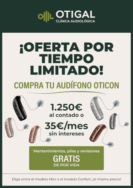 Promoción Audífonos Otigal